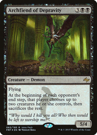 Archfiend of Depravity [Fate Reforged Promos] | Mega City Incorporated