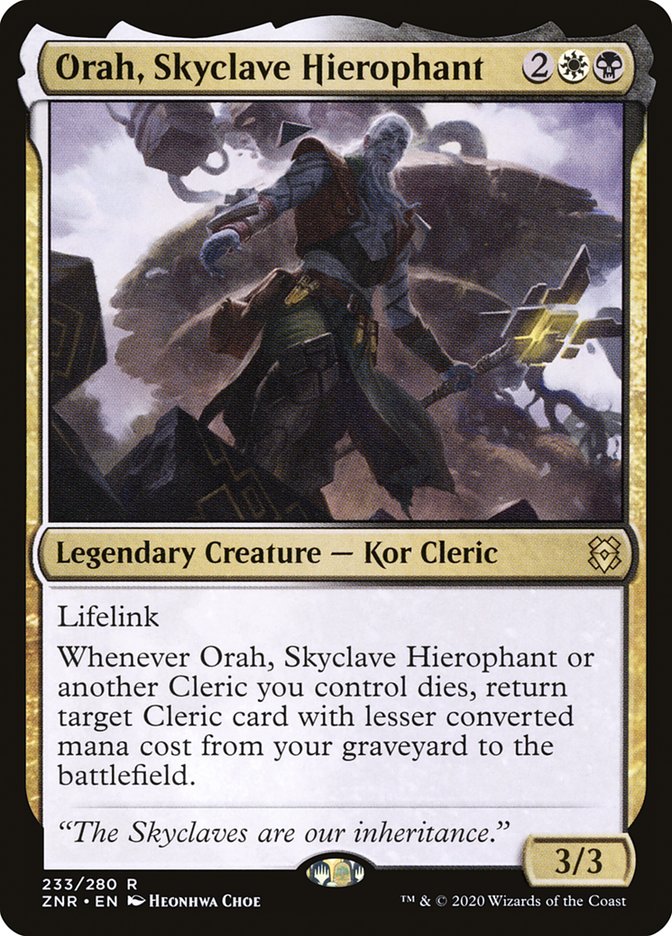 Orah, Skyclave Hierophant [Zendikar Rising] | Mega City Incorporated