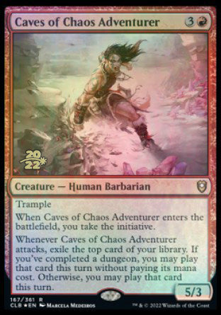 Caves of Chaos Adventurer [Commander Legends: Battle for Baldur's Gate Prerelease Promos] | Mega City Incorporated