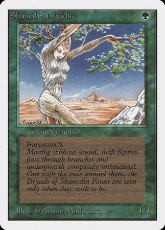 Shanodin Dryads [Unlimited Edition] | Mega City Incorporated