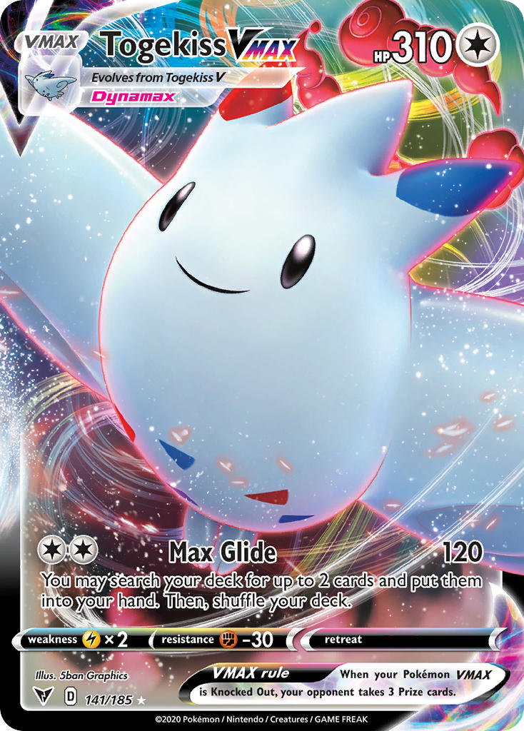 Togekiss VMAX (141/185) [Sword & Shield: Vivid Voltage] | Mega City Incorporated