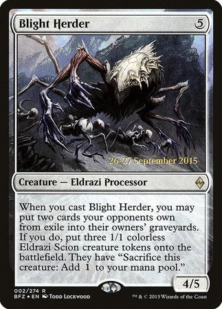 Blight Herder [Battle for Zendikar Promos] | Mega City Incorporated