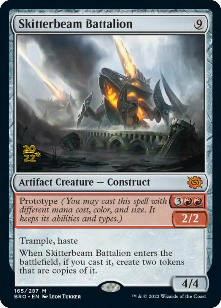 Skitterbeam Battalion [The Brothers' War: Prerelease Promos] | Mega City Incorporated