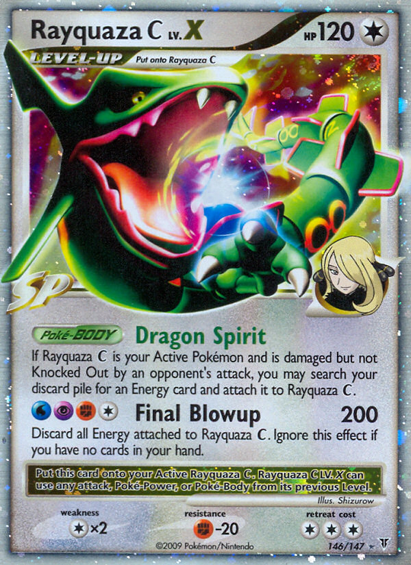 Rayquaza C LV.X (146/147) [Platinum: Supreme Victors] | Mega City Incorporated