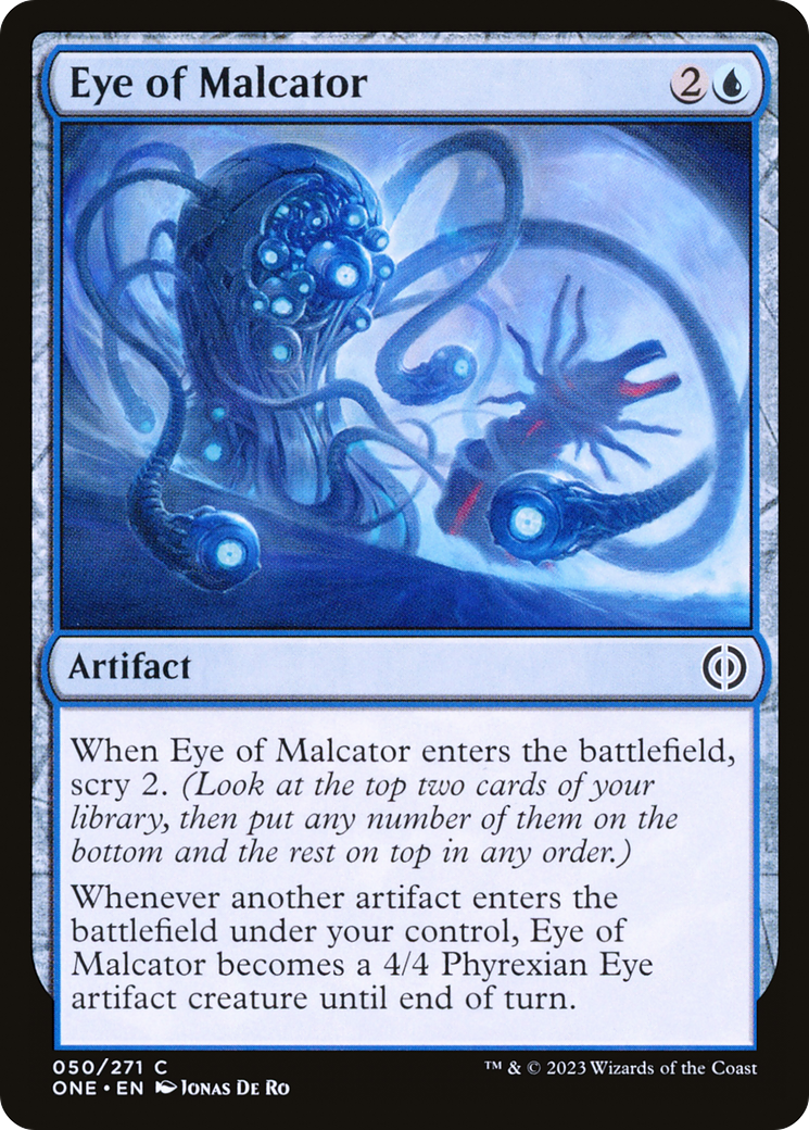 Eye of Malcator [Phyrexia: All Will Be One] | Mega City Incorporated