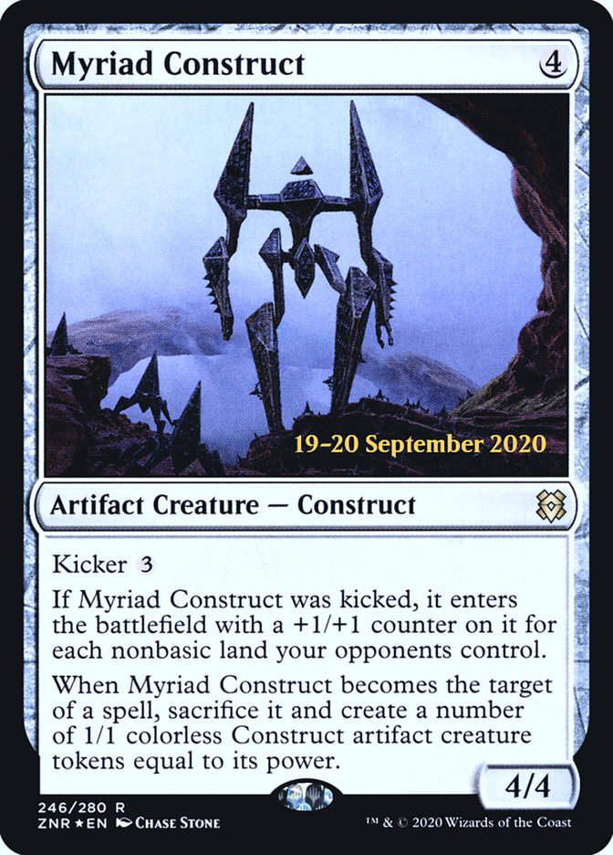 Myriad Construct  [Zendikar Rising Prerelease Promos] | Mega City Incorporated