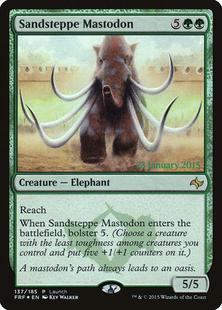 Sandsteppe Mastodon [Fate Reforged Promos] | Mega City Incorporated