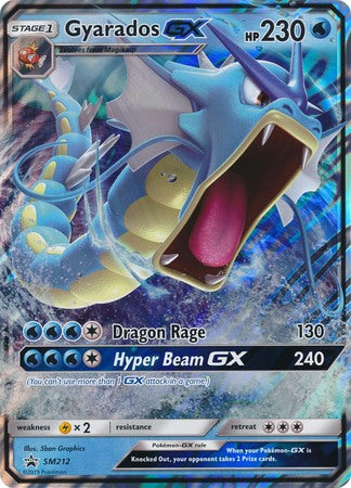 Gyarados GX (SM212) (Jumbo Card) [Sun & Moon: Black Star Promos] | Mega City Incorporated