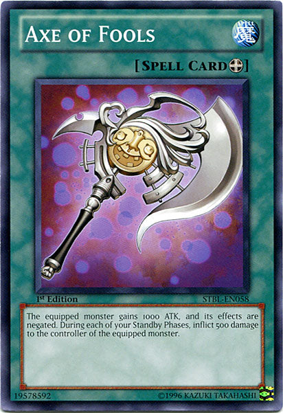Axe of Fools [STBL-EN058] Common | Mega City Incorporated