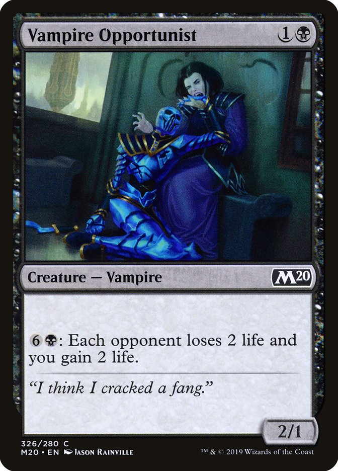 Vampire Opportunist [Core Set 2020] | Mega City Incorporated