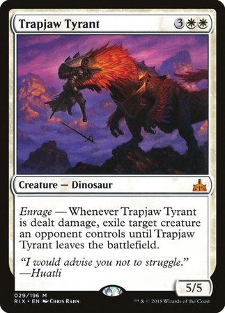 Trapjaw Tyrant [Rivals of Ixalan] | Mega City Incorporated