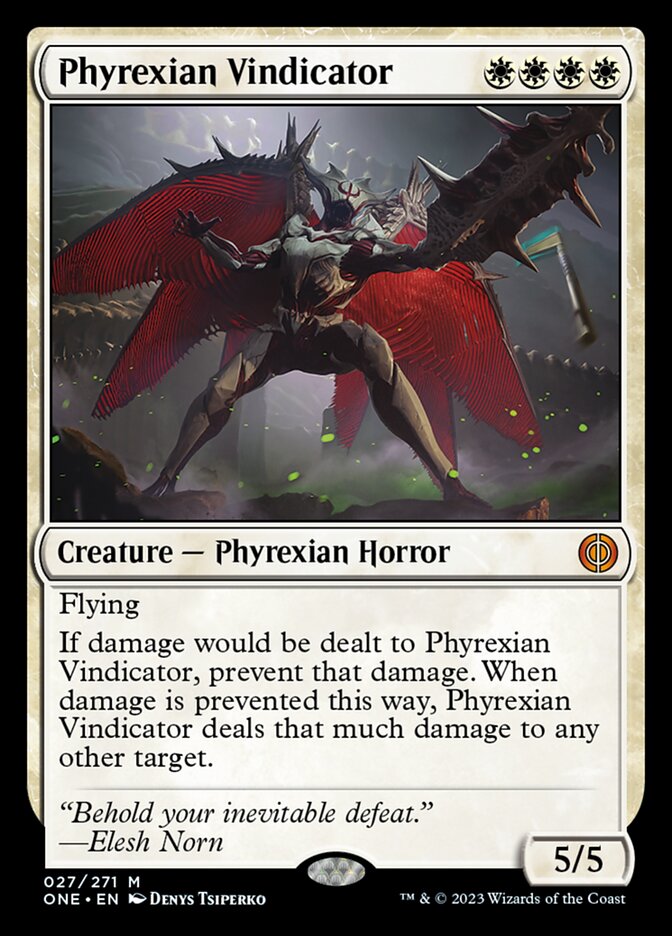 Phyrexian Vindicator [Phyrexia: All Will Be One] | Mega City Incorporated