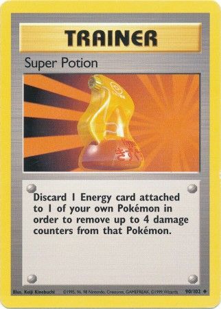 Super Potion (90/102) [Base Set Unlimited] | Mega City Incorporated