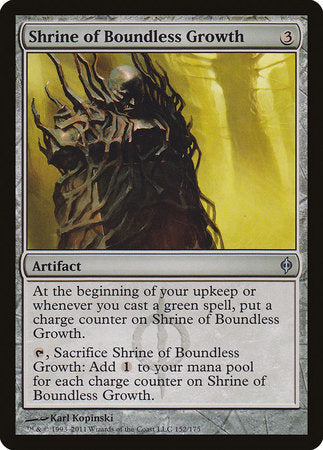 Shrine of Boundless Growth [New Phyrexia] | Mega City Incorporated