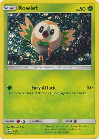 Rowlet (SM01) (General Mills Promo) [Sun & Moon: Black Star Promos] | Mega City Incorporated
