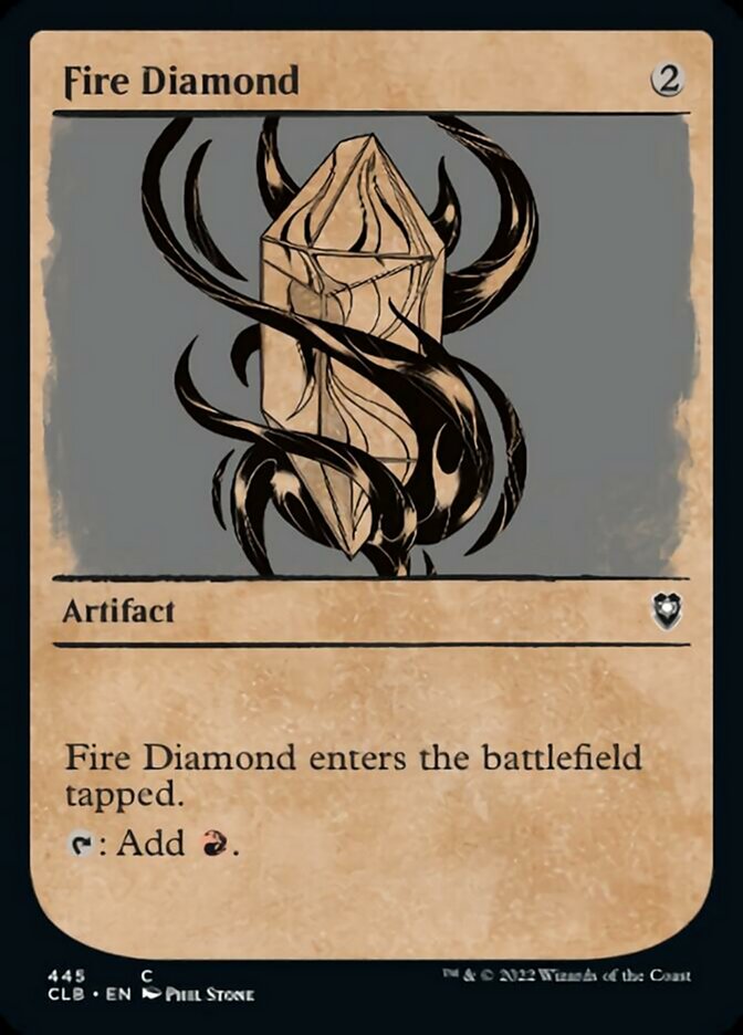 Fire Diamond (Showcase) [Commander Legends: Battle for Baldur's Gate] | Mega City Incorporated