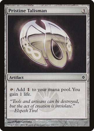 Pristine Talisman [New Phyrexia] | Mega City Incorporated