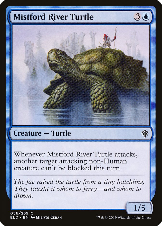 Mistford River Turtle [Throne of Eldraine] | Mega City Incorporated