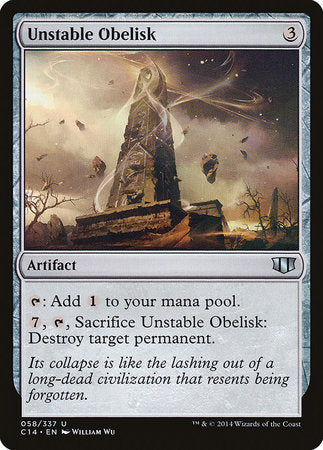 Unstable Obelisk [Commander 2014] | Mega City Incorporated