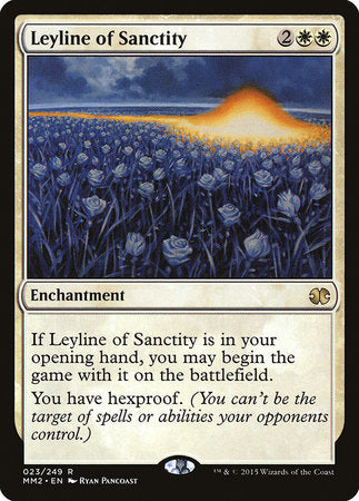Leyline of Sanctity [Modern Masters 2015] | Mega City Incorporated