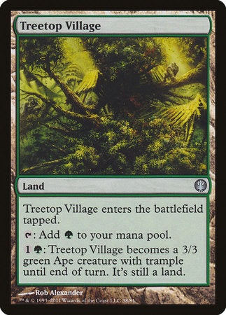 Treetop Village [Duel Decks: Knights vs. Dragons] | Mega City Incorporated