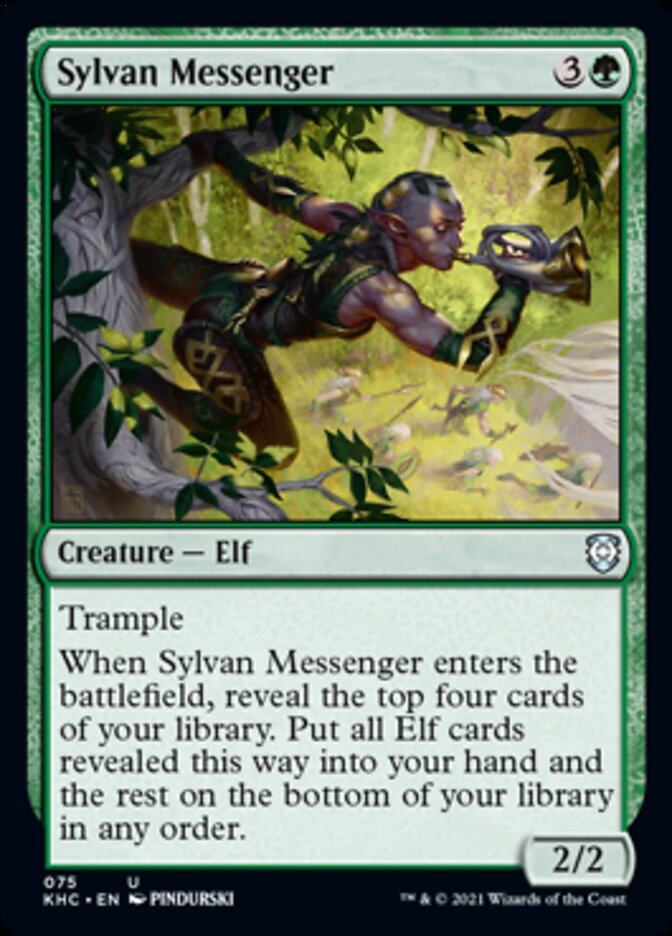 Sylvan Messenger [Kaldheim Commander] | Mega City Incorporated