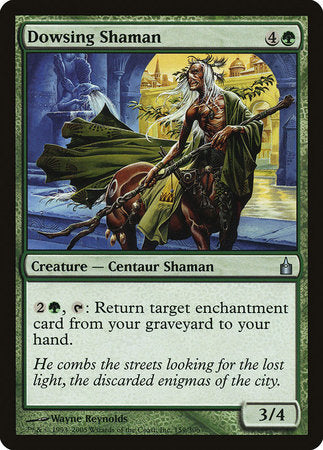 Dowsing Shaman [Ravnica: City of Guilds] | Mega City Incorporated