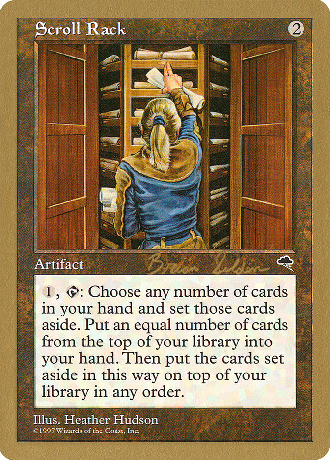 Scroll Rack (Brian Selden) [World Championship Decks 1998] | Mega City Incorporated