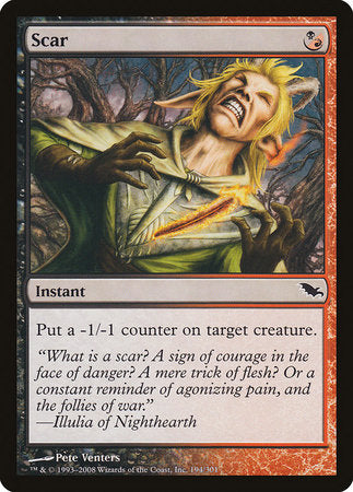Scar [Shadowmoor] | Mega City Incorporated