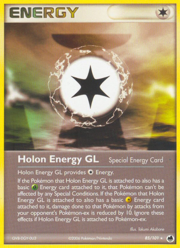 Holon Energy GL (85/101) [EX: Dragon Frontiers] | Mega City Incorporated