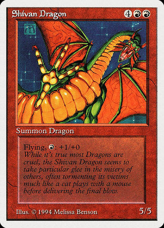 Shivan Dragon [Summer Magic / Edgar] | Mega City Incorporated