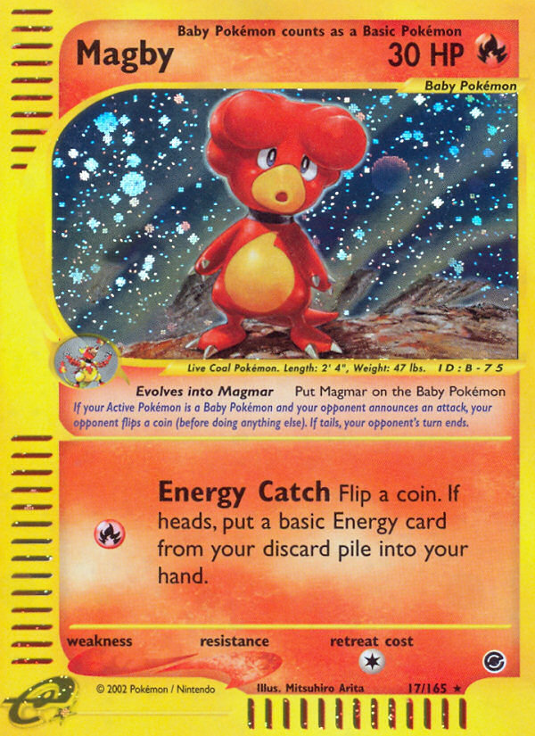 Magby (17/165) [Expedition: Base Set] | Mega City Incorporated