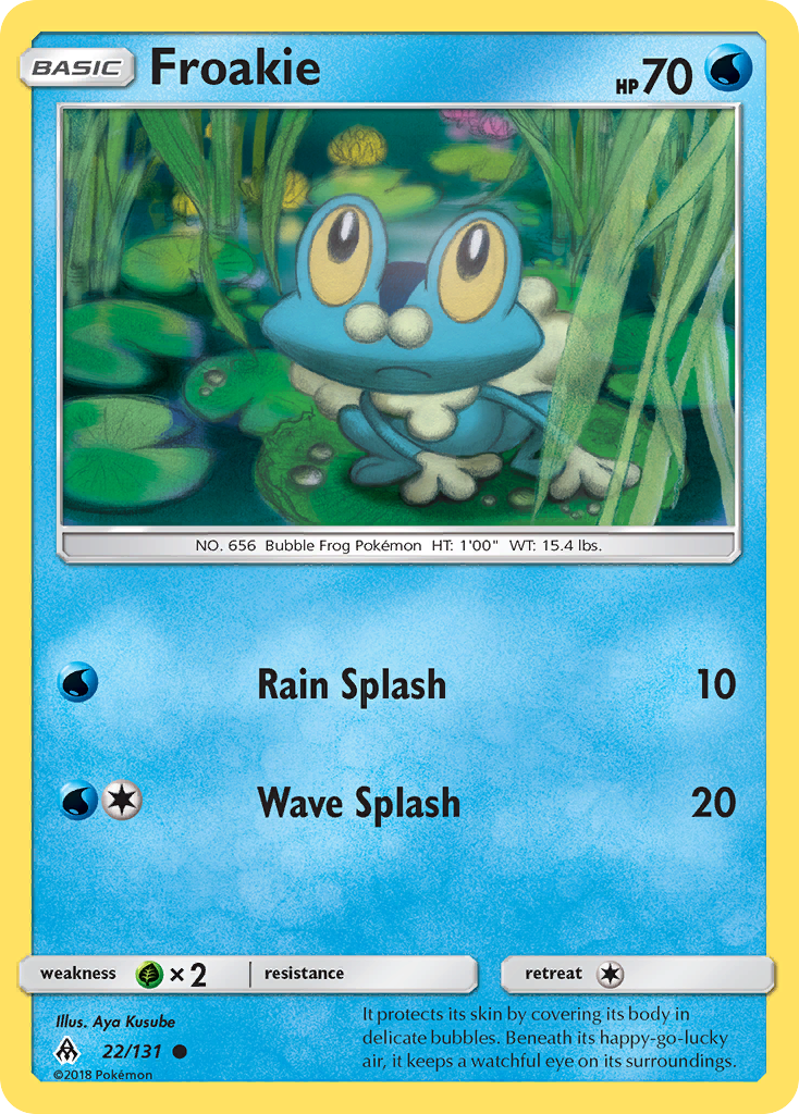 Froakie (22/131) [Sun & Moon: Forbidden Light] | Mega City Incorporated