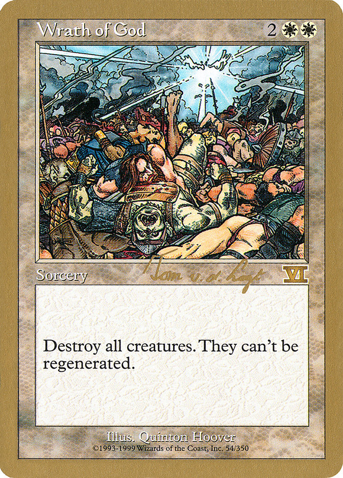 Wrath of God (Tom van de Logt) [World Championship Decks 2000] | Mega City Incorporated