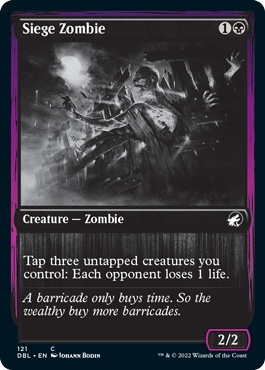 Siege Zombie [Innistrad: Double Feature] | Mega City Incorporated