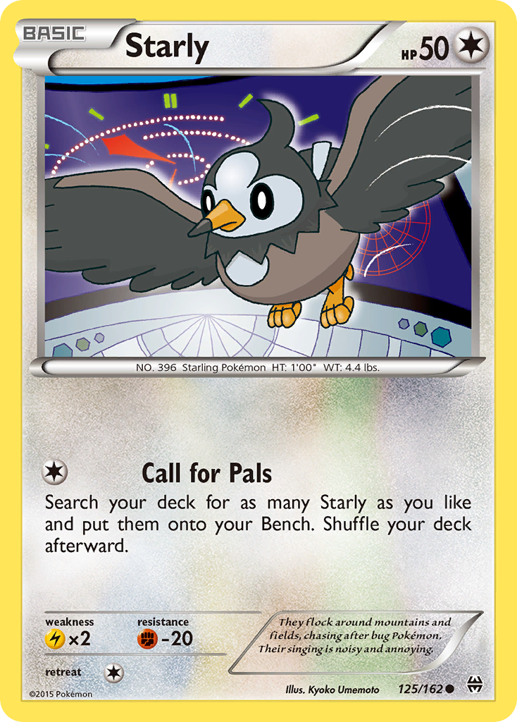 Starly (125/162) [XY: BREAKthrough] | Mega City Incorporated