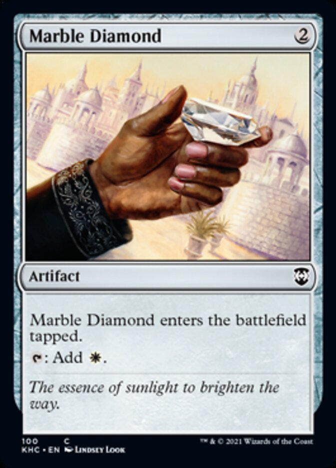 Marble Diamond [Kaldheim Commander] | Mega City Incorporated