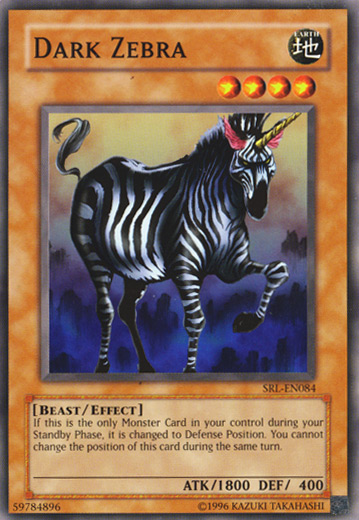 Dark Zebra [SRL-084] Common | Mega City Incorporated