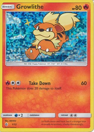 Growlithe (1/12) [McDonald's Promos: 2018 Collection] | Mega City Incorporated