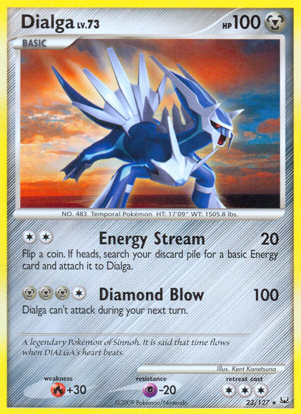 Dialga (23/127) [Platinum: Base Set] | Mega City Incorporated