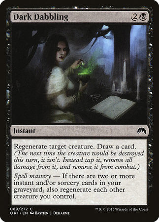 Dark Dabbling [Magic Origins] | Mega City Incorporated
