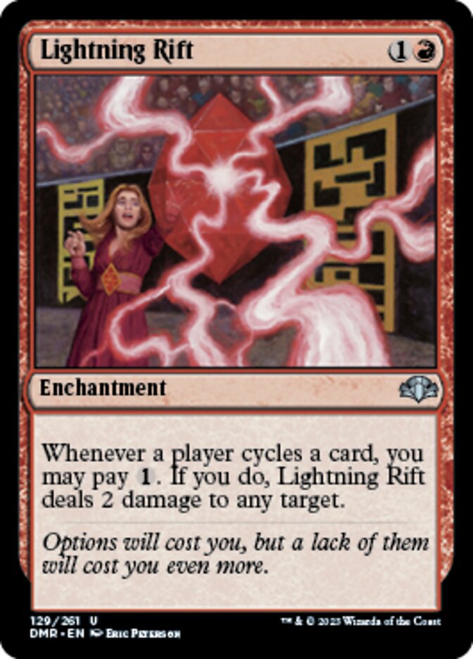 Lightning Rift [Dominaria Remastered] | Mega City Incorporated