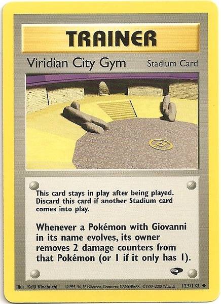 Viridian City Gym (123/132) [Gym Challenge Unlimited] | Mega City Incorporated