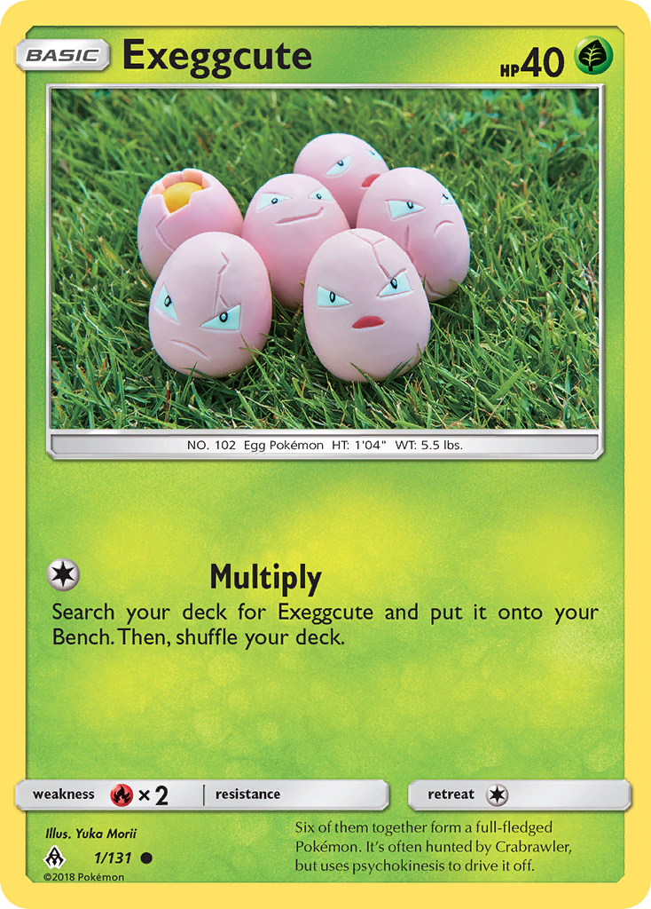 Exeggcute (1/131) [Sun & Moon: Forbidden Light] | Mega City Incorporated