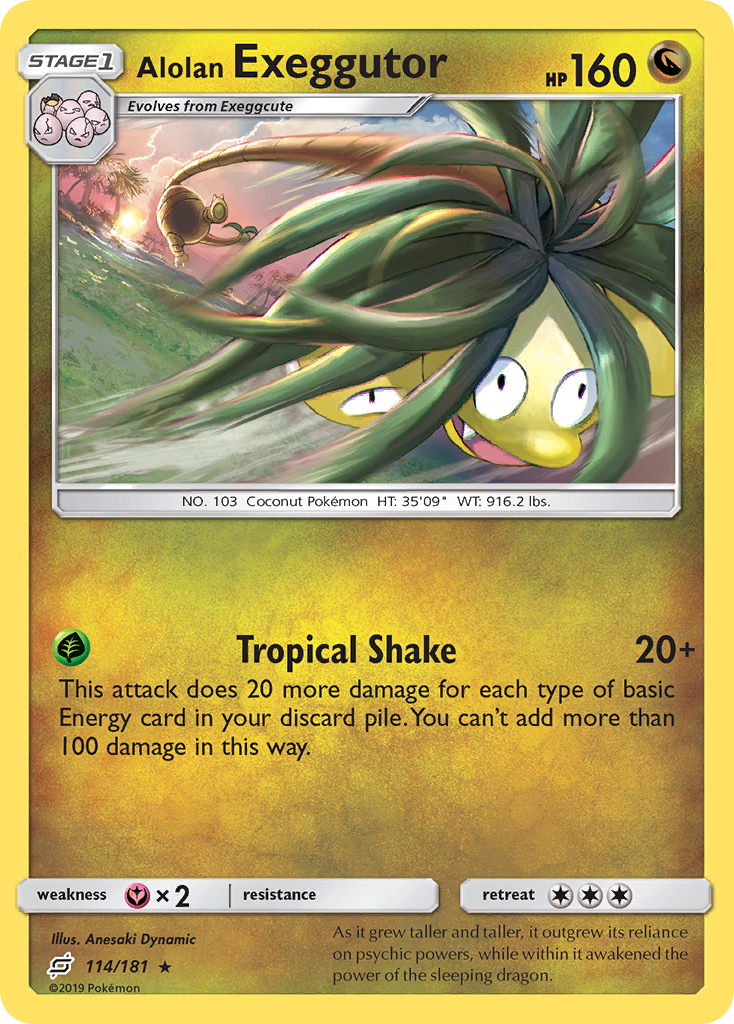 Alolan Exeggutor (114/181) [Sun & Moon: Team Up] | Mega City Incorporated