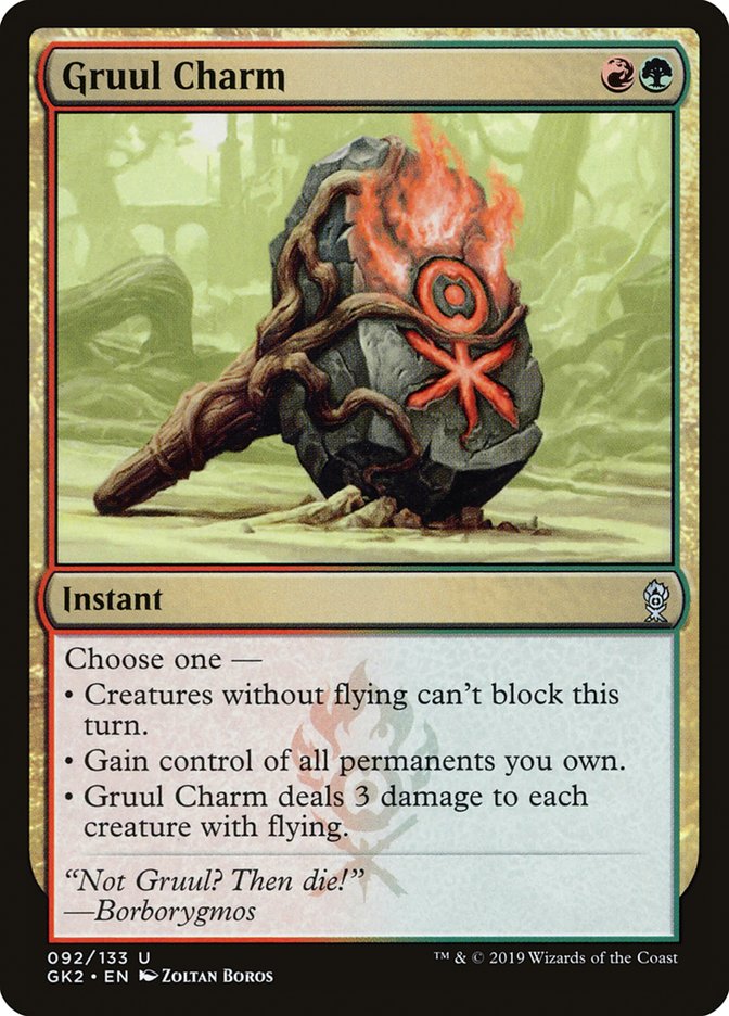 Gruul Charm [Ravnica Allegiance Guild Kit] | Mega City Incorporated