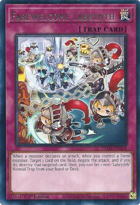Farewelcome Labrynth [TAMA-EN024] Rare | Mega City Incorporated