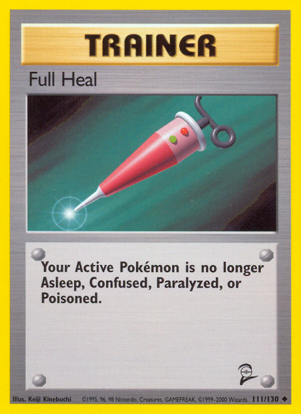 Full Heal (111/130) [Base Set 2] | Mega City Incorporated