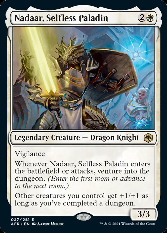 Nadaar, Selfless Paladin [Dungeons & Dragons: Adventures in the Forgotten Realms] | Mega City Incorporated