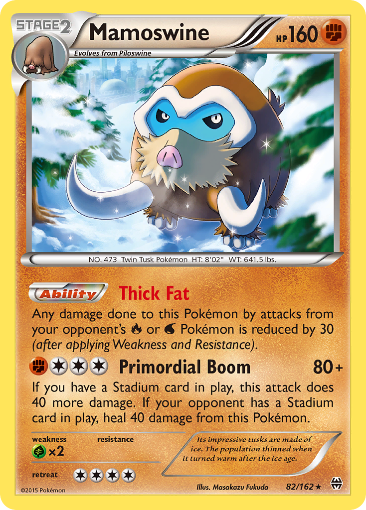 Mamoswine (82/162) [XY: BREAKthrough] | Mega City Incorporated